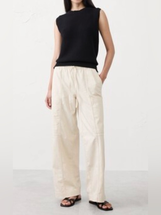 Banana Republic Pants - Banana Republic Wide-Leg Mid-Rise Pull-On Pant Jeans Large NEW 3060